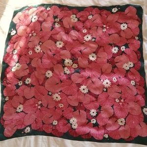 Large square silk scarf